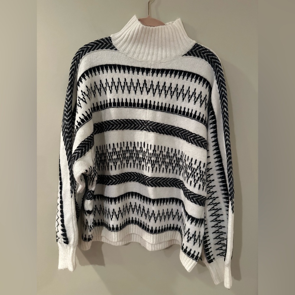 LOFT Two Piece Fair Isle Sweater/Skirt Set